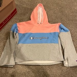 Champion block color hoodie